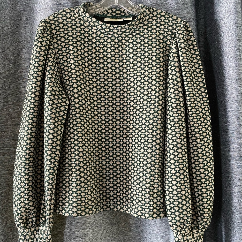 🎉VGUC- Maeve “Shannon” Balloon Sleeved Top